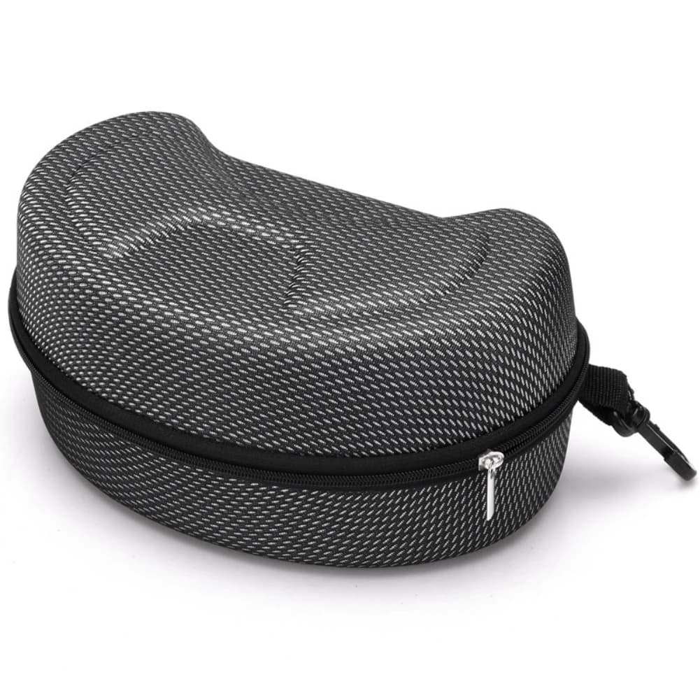 Eva Ski Goggle custodia protettiva per occhiali Snowboard occhiali da sci custodia per il trasporto custodia rigida con cerniera (senza occhiali)