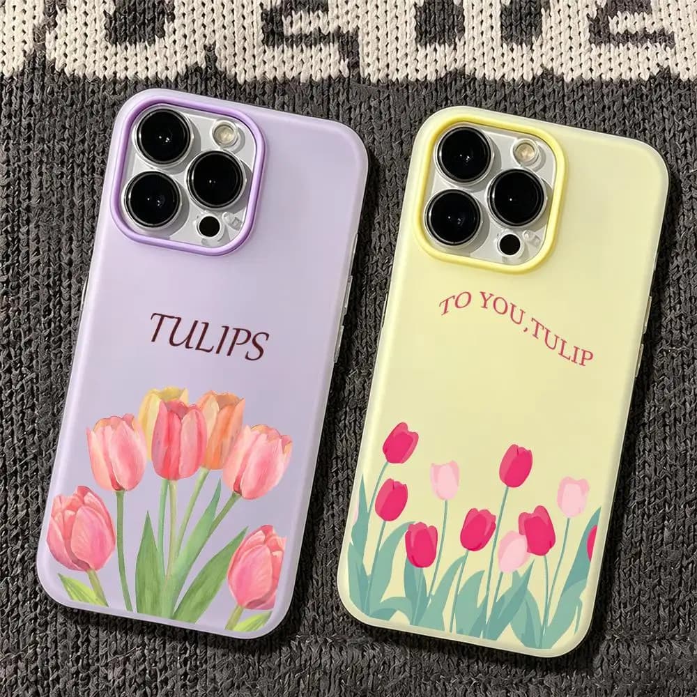 Custodia per telefono T-tulip Jelly-like 2 in 1 a doppio strato, effetto dopamina, compatibile con iPhone 17/16/15/14/13/12