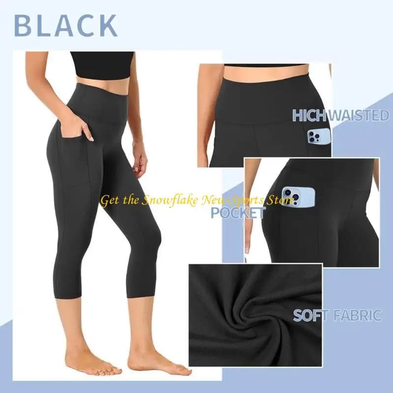 E56D Pantaloni corti elasticizzati da donna Pantaloni da allenamento sportivi per corsa in palestra