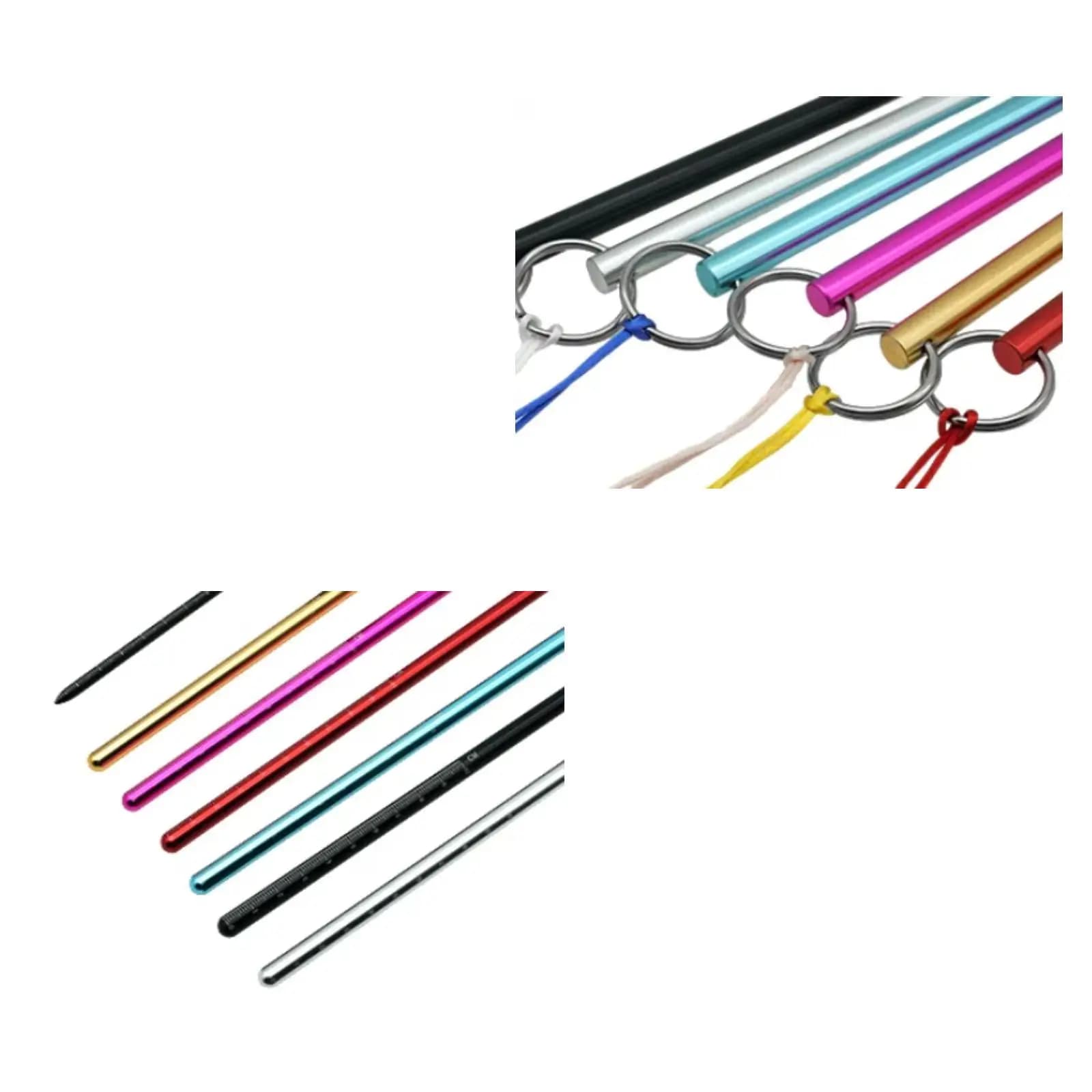 Scuba Diving Pointer Stick Snorkeling Diver Communication Aluminum Alloy Underwater Noise Maker Tank Knocker Wrist Lanyard