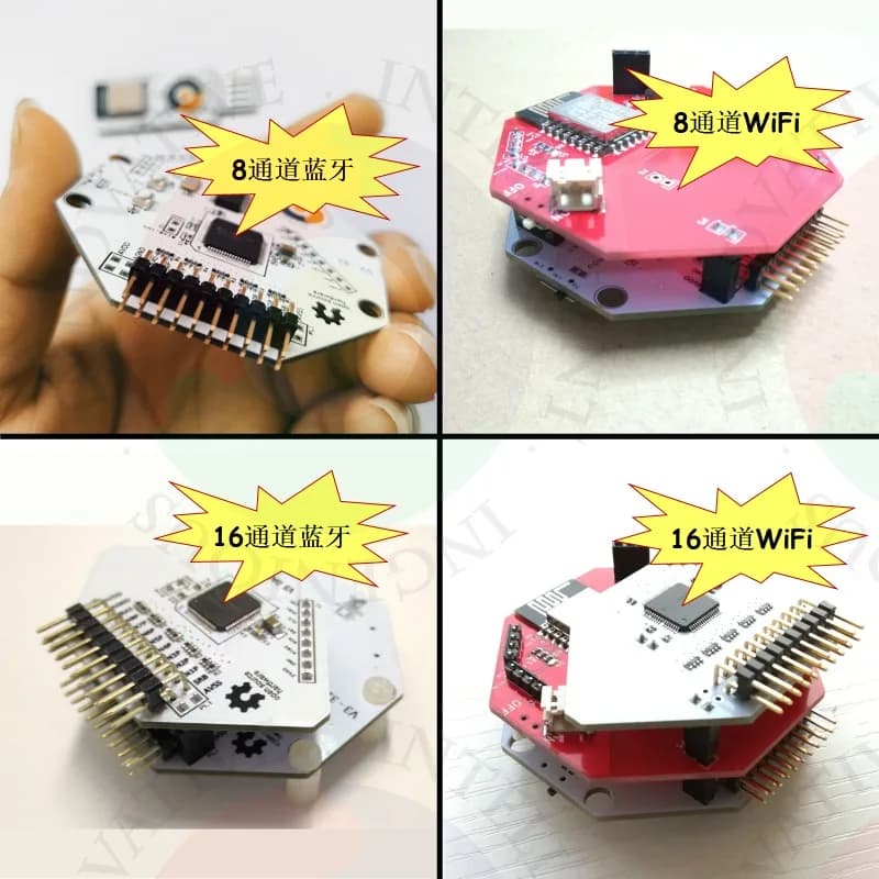 Modulo EEG OpenBCI V3 Open Source per Arduino - 8/16 Canali - Edizione Wireless Ufficiale