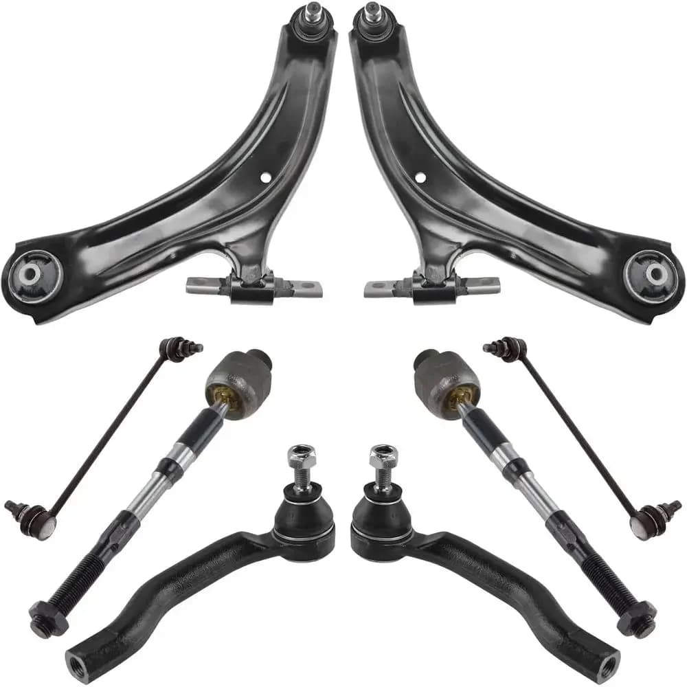 Kit Sterzo e Sospensioni, Tiranti, Bracci di Controllo, Giunti Sferici, Tiranti Barra Stabilizzatrice per Nissan 2008-2013, Modelli Giapponesi 2014-2015