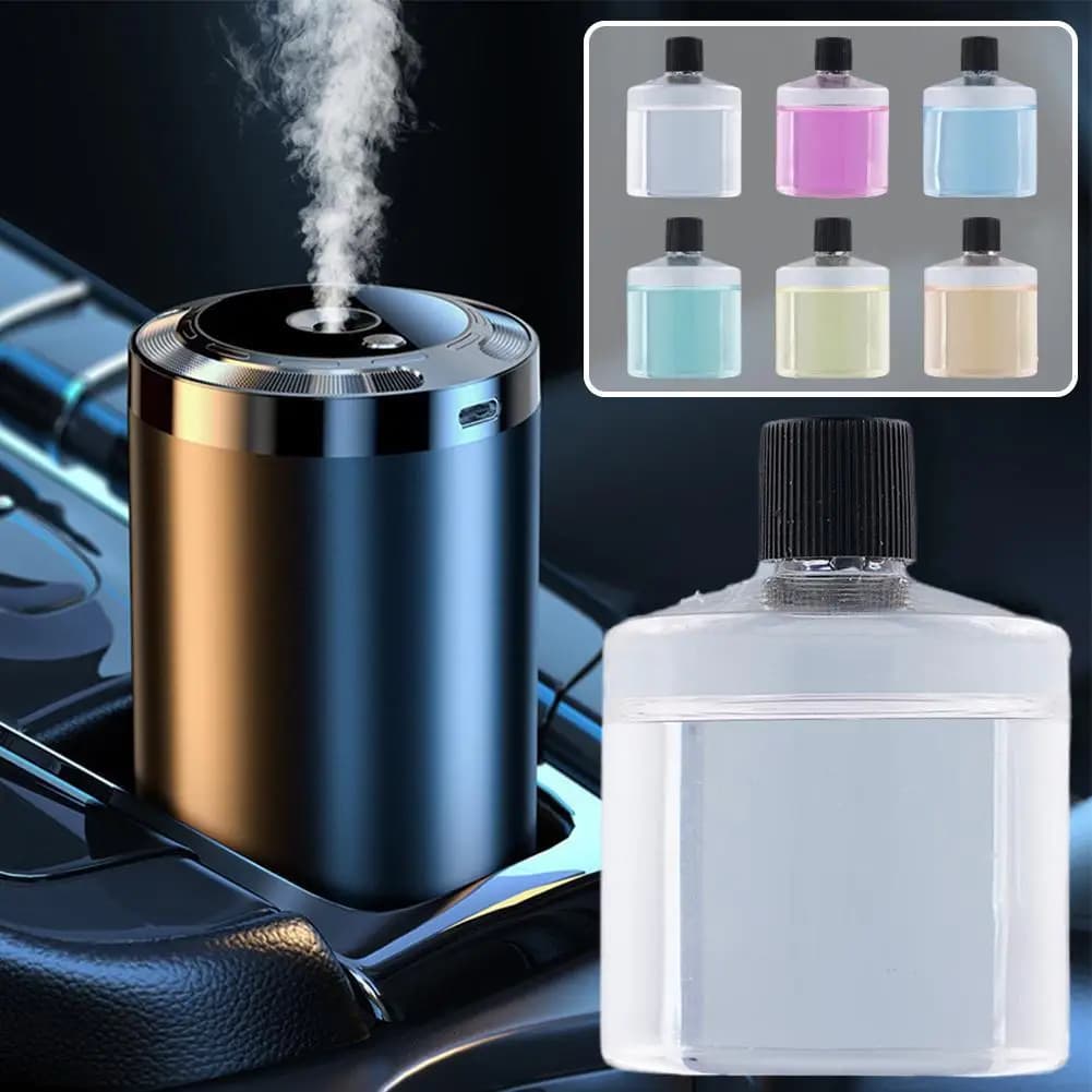 Diffusore di aromi intelligente per auto, macchina per aromaterapia, accessorio auto di alta gamma per eliminare gli odori interni, 1 pezzo.