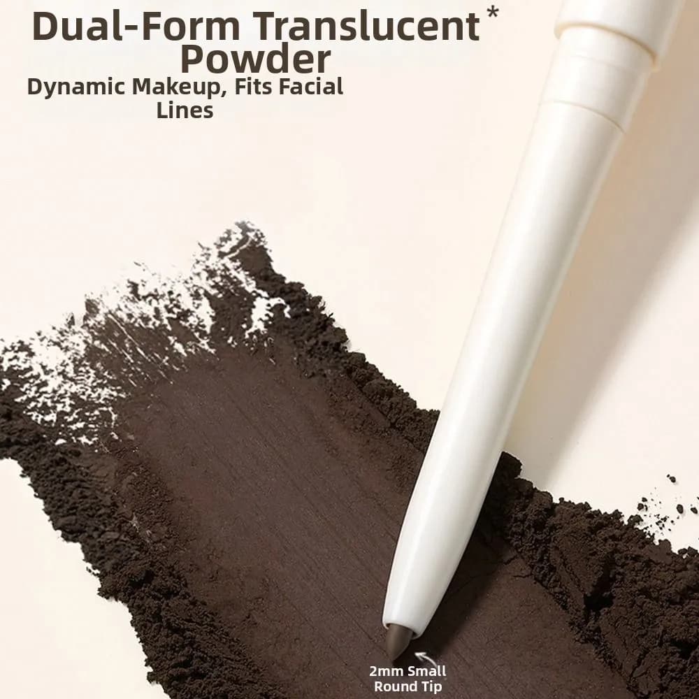 New 2-in-1 Gel Eyeliner Color-Locking Long-Lasting Smudge-proof Eyeliner Smooth Waterproof Gel Eyeliner Pen
