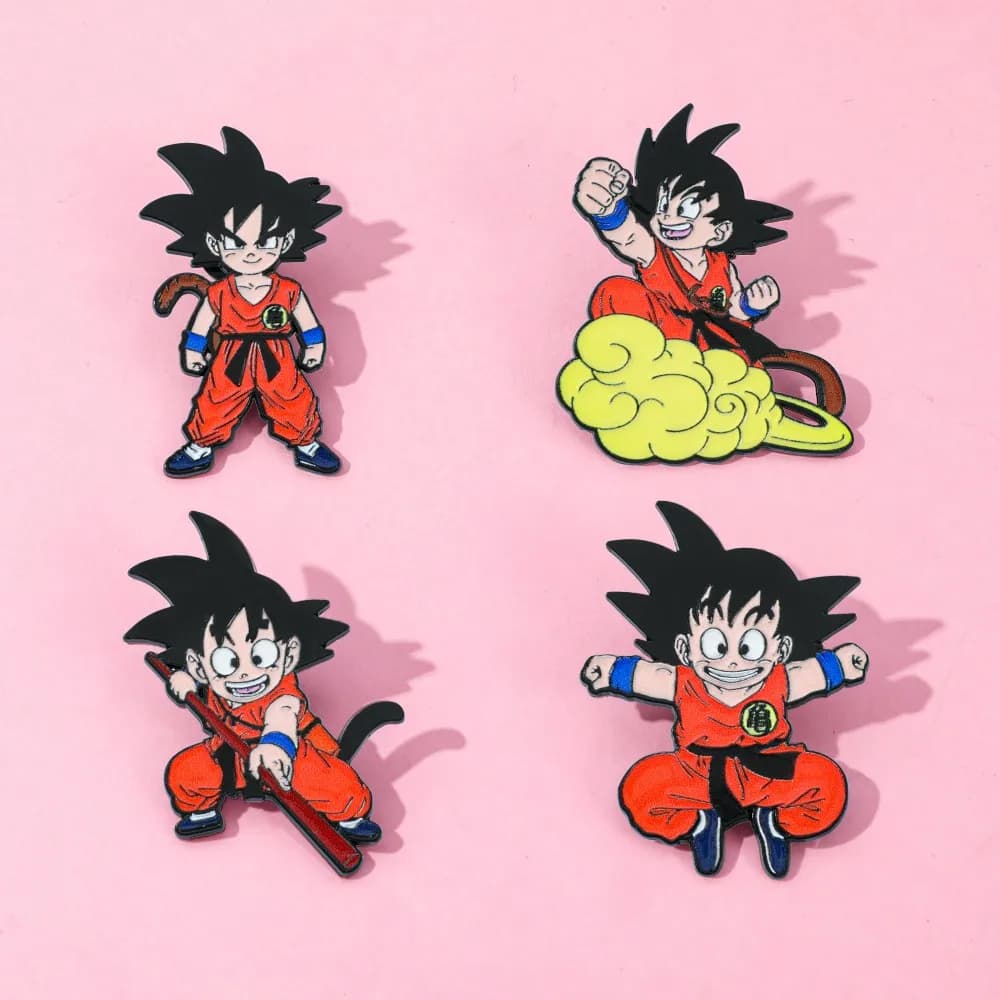 Dragon Ball Badge Cute Creative Anime Brooch Enamel Pin Metal Badge Jewelry Clothing Backpack Accessories Gift for Friends