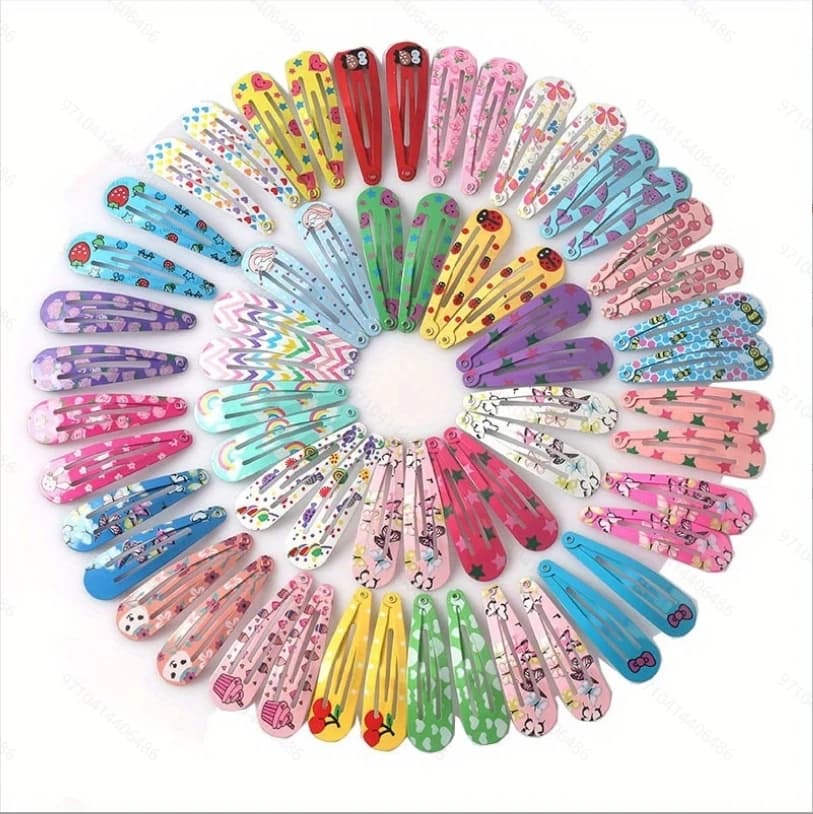 10/ 20 PZ STAMPA COLORE MISURA BB CLIP SCHEDA PER CAPELLI BROKENI - NON HORTO CONVENIENTE PER CAPELLI CARRIA - VAI A SCELLE EVERYDAY LINDO D