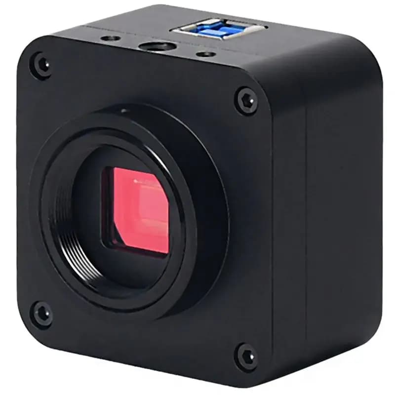 【A17Z】Kit Fotocamera per Microscopio, Oculare Digitale Elettronico con Videocamera 8MP HD 4K per Sensore Sony IMX