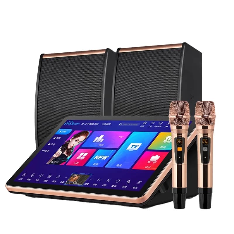 Microphone And Speaker Full Set Home Karaoke Machine For Parties Portable Karaoke Player