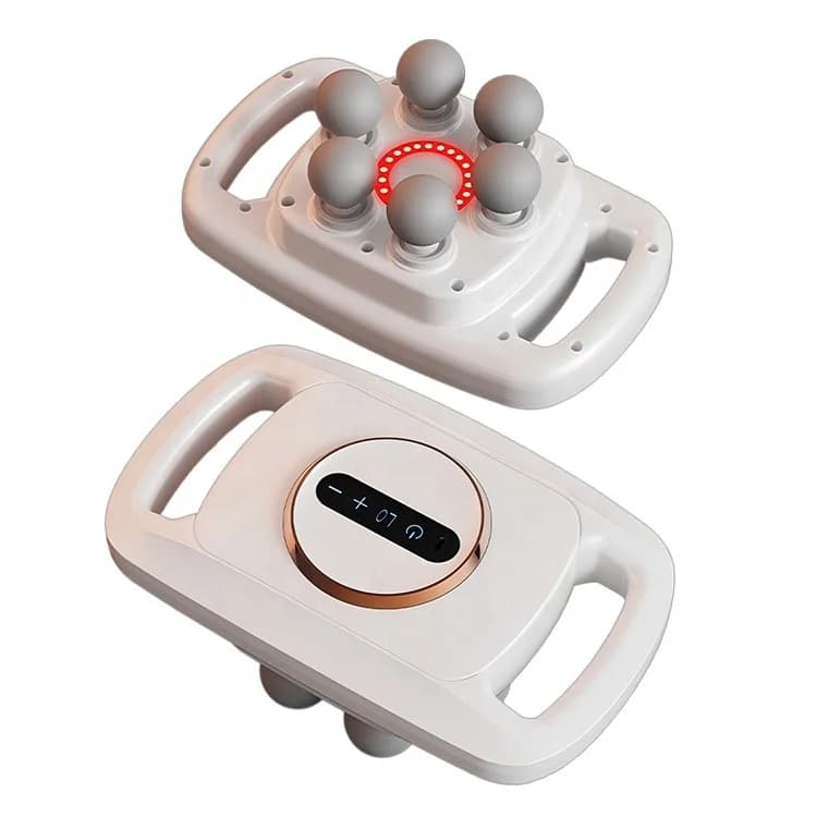 6-head massager Professional electric muscle massage gun for deep tissue body massage for neck and shoulder relaxation