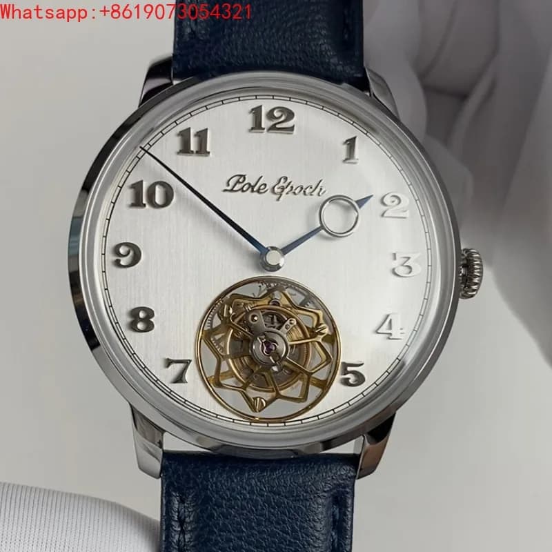 The Great Qin Empire Jichen 001 Tourbillon Mechanical Men's Wrist Straight Sand Enamel OLED EPOCH 001 Series CAL.0012