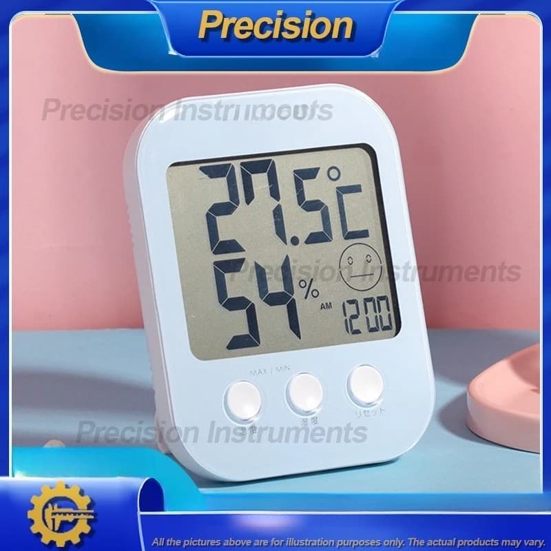 2026 Igrometro digitale per uso domestico Monitor di temperatura e umidità montato a parete ad alta precisione per cameretta interna