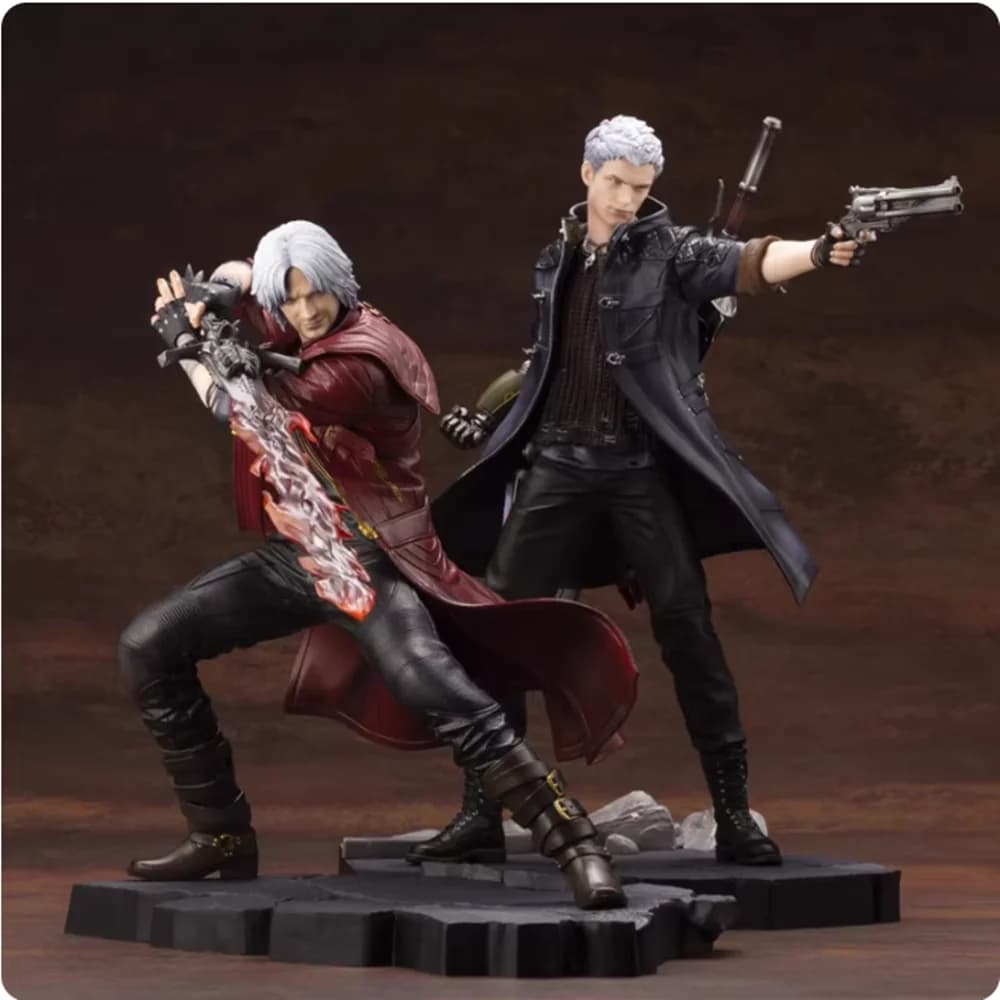 Action Figure Ghost Cry: Dante Nero - The Order of The Sword Knight - Statuetta in PVC da Collezione, Ornamento da Scrivania, Regalo, Giocattolo