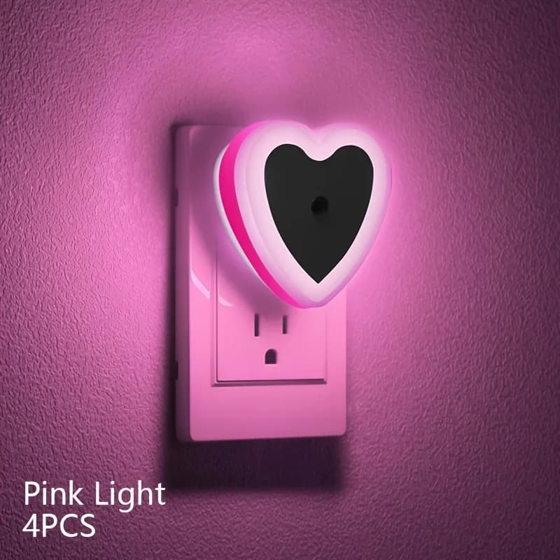 Luce notturna intelligente a LED da 1 pezzo: illuminazione interna plug-in ad alta efficienza energetica per corridoio, camera da letto, cucina, scala, regalo perfetto