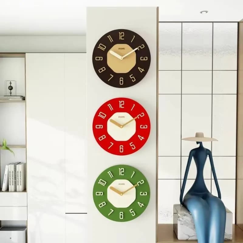 Classroom Decoration Wall Clock Gaming LivingRoom Watch Gaming Wall Clock Art Mechanism Mecanismo Reloj Pared Furniture Home