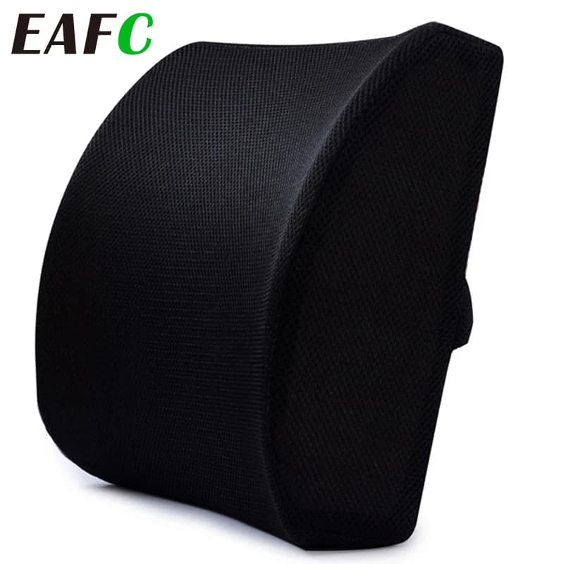 Cuscino di supporto lombare per Auto cuscino in vita in Memory Foam cuscino per schienale del sedile automatico a 3 colori per sedia da Auto Home Office alleviare il dolore