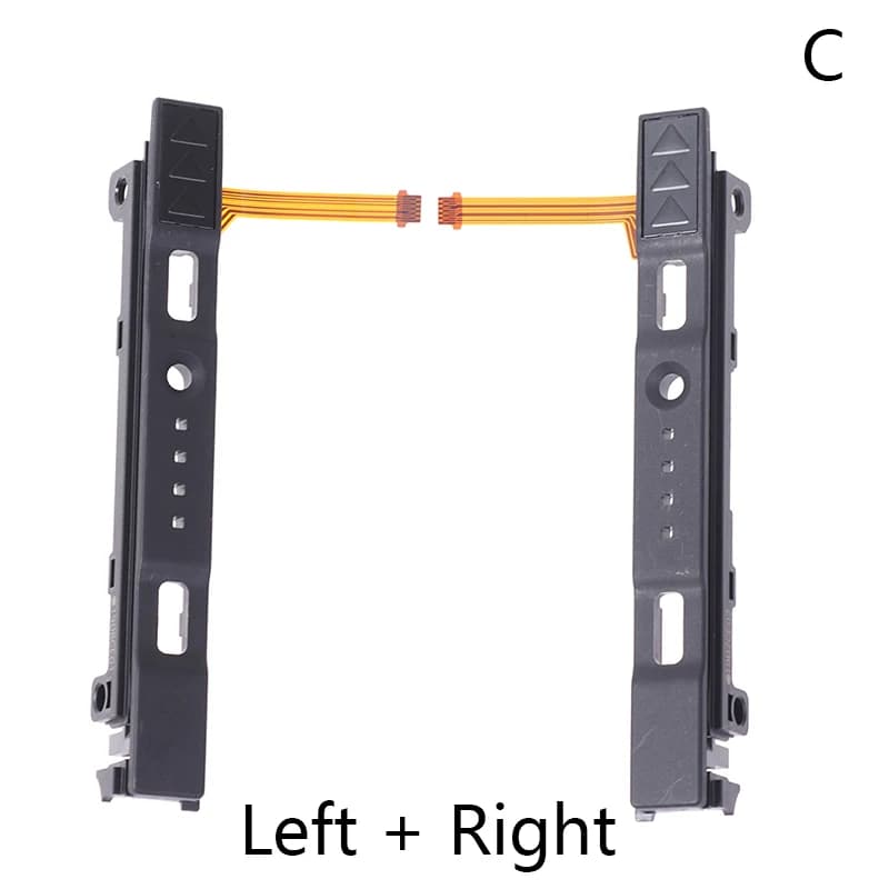1 pezzo di ricambio per PC guida di scorrimento destra e sinistra con cavo flessibile per Console Nintendo Switch accessori JoyCon NS