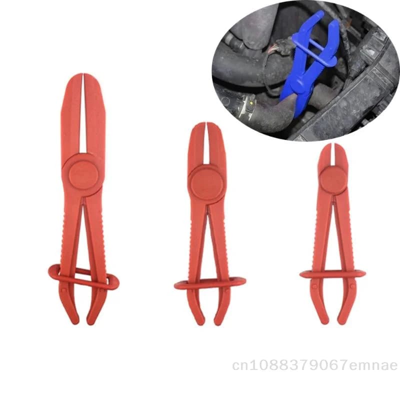 [ZYAS] Set di 1/3 Pezzi Pinze per Tubi Freno, Carburante e Acqua, Strumento Maneggevole Senza Mani, Set di Pinze per Tubi in Nylon, Attrezzi per Riparazione Auto