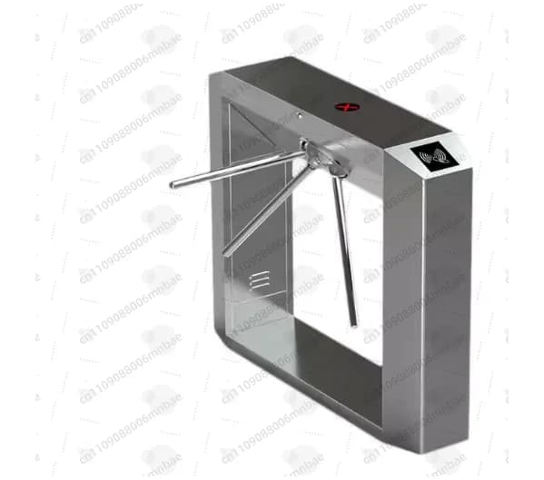 Tornelli Elettronici Colorati con Barriera a Braccio Cadente e Tripode per Palestre