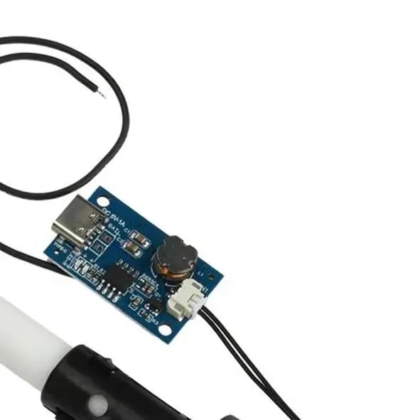 Scheda Driver Atomizzatore Umidificatore Type-C con Protezione da Mancanza d'Acqua, Modulo Spray Continuo per Progetto Fai-da-te di Umidificazione