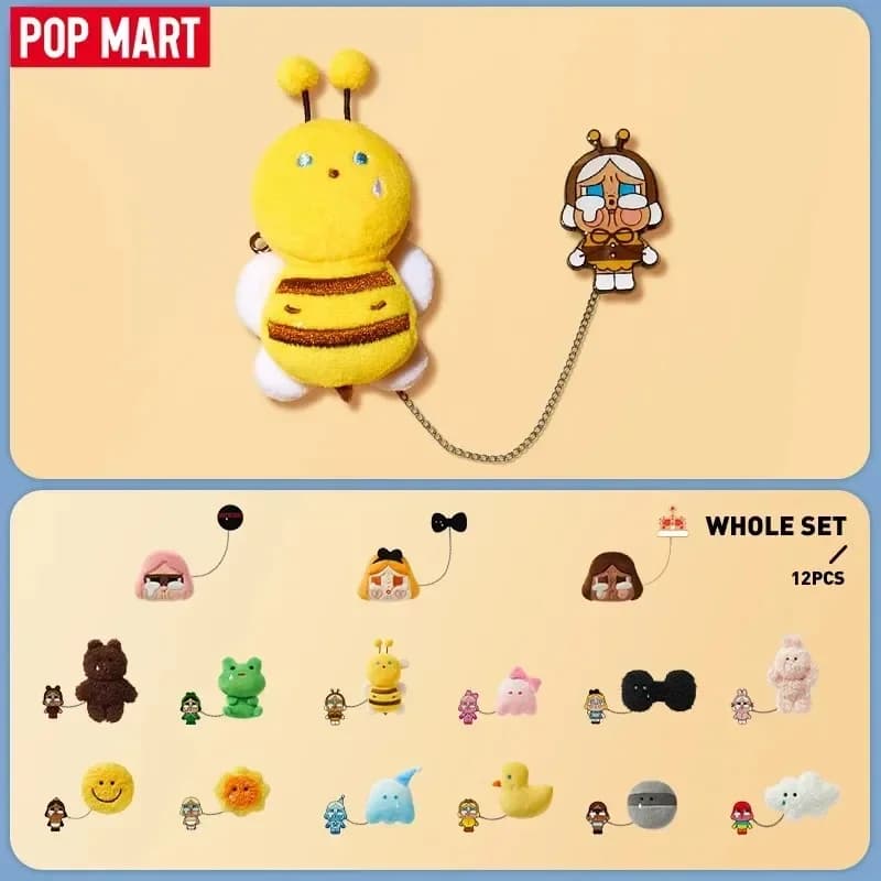 POPMART CRYBABY Piangere di Nuovo Serie Peluche Distintivo Cieco Scatola Guess Bag Scatola Misteriosa Giocattoli Bambola Carino Anime Figura Ornamenti Per Il Desktop