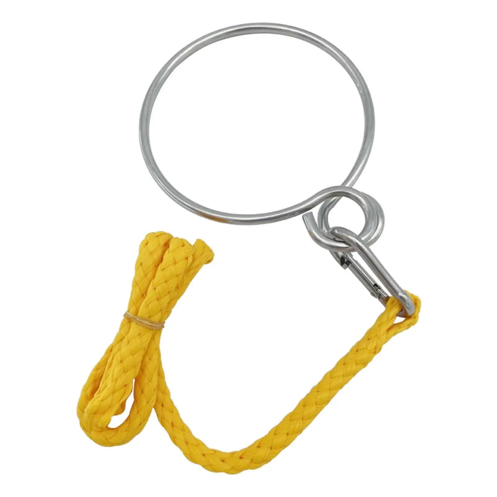 Anello e corda per sistema di recupero dell'ancoraggio marino per la vela in barca all'aperto 130 mm