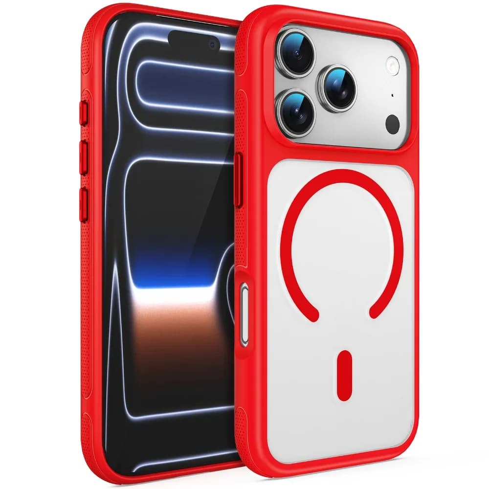 Skin-Friendly Clear Magnetic Phone Case For iPhone 17 Pro Max For MagSafe Slim Bare-Metal Feel Cover For iPhone 12 13 14 1516