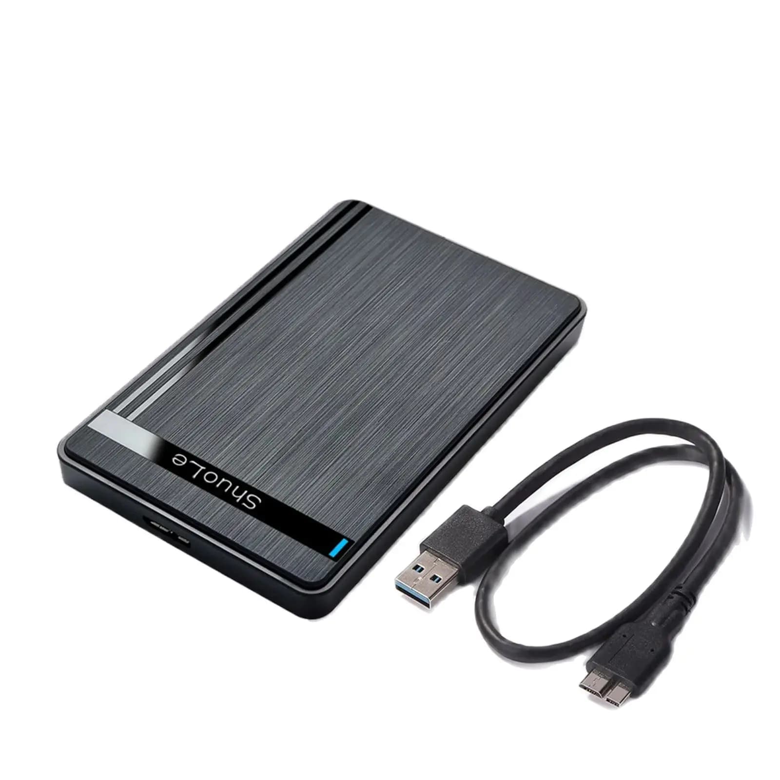 Porta seriale meccanica a stato solido SSD da 2,5 pollici Custodia per disco rigido SATA Micro interfaccia senza attrezzi USB 3.0 Mobile esterno