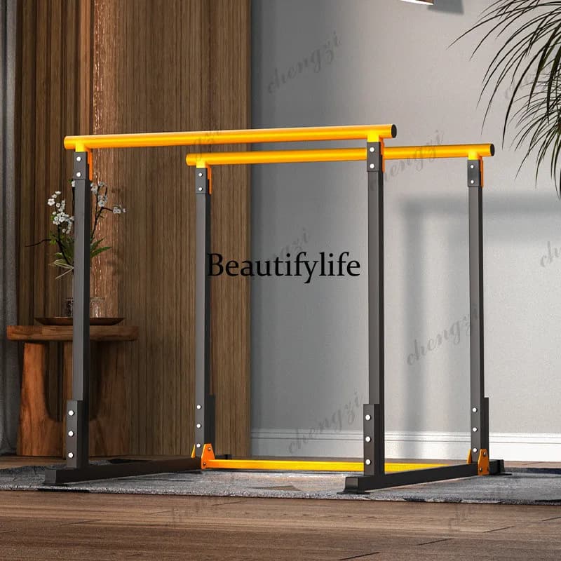 Indoor household fitness equipment Horizontal bar pull-up device Single parallel bar arm flexion and extension trainer