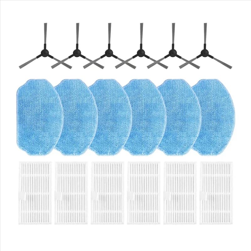 Multi-Function Conga 999 Origin X-Treme Robot Vacuum Cleaner Side Brush Hepa Mop Panni Spazzi di Ricambio