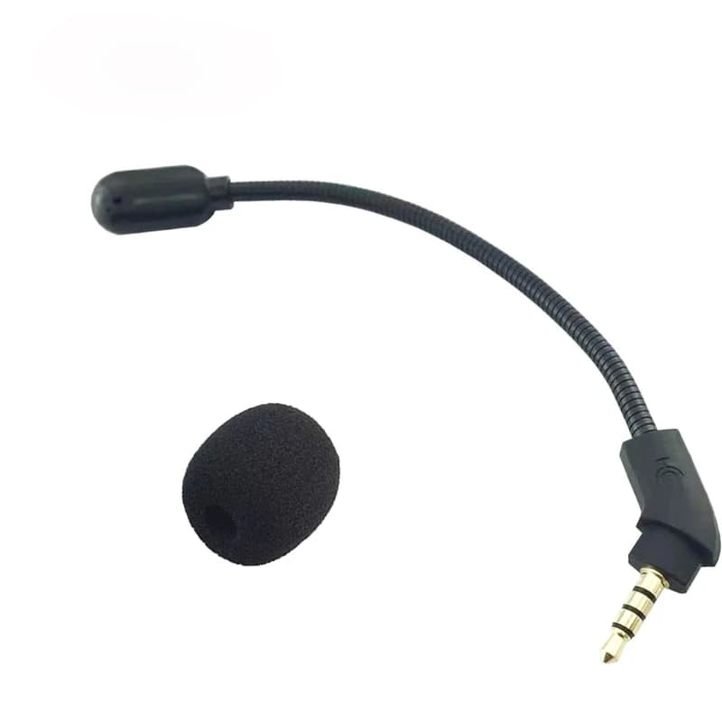 Sostituzione microfoni di gioco microfono Boom 3.5mm per HyperX Cloud Revolver S microfono cuffie da gioco per PC Mic Boom Accessory