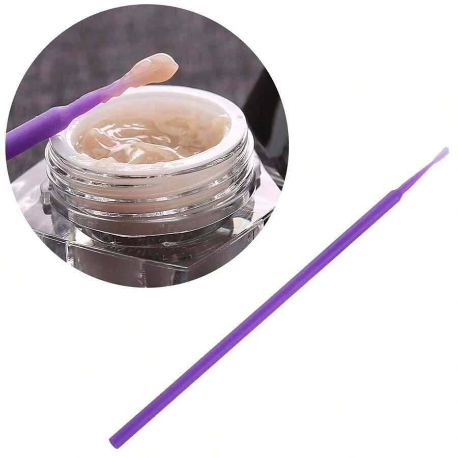 100-400 pz. Bastoncini di cotone per applicazione precisa, accessori cosmetici per rossetto, micro applicatori per ciglia, pennelli monouso per trucco