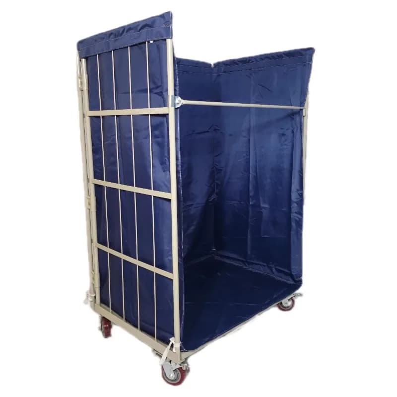 Hot Sale Waterproof woven linen bag Laundry cover Hospital push trolley Roller sand loading and storage equipment
