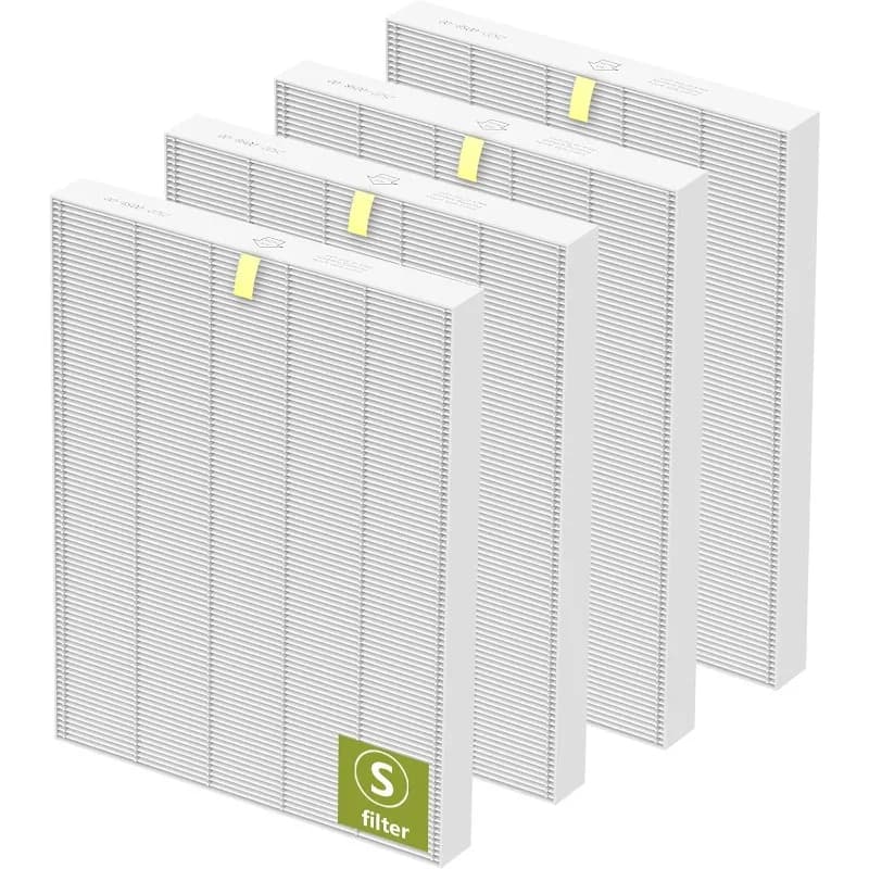 Confezione da 4 filtri di ricambio True HEPA C545 compatibili con purificatore d'aria Winix C545, B151, P150, 9300, solo filtro Ture HPEA S