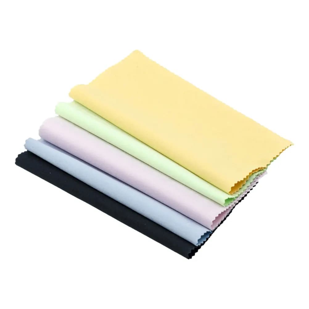 10 Pezzi Panni in Microfibra per la Pulizia dello Schermo di Smartphone, Tablet, Laptop e Fotocamere 14,5x14,5cm - Panno per la Pulizia del Telefono, Rimuovi Impronte e Polvere