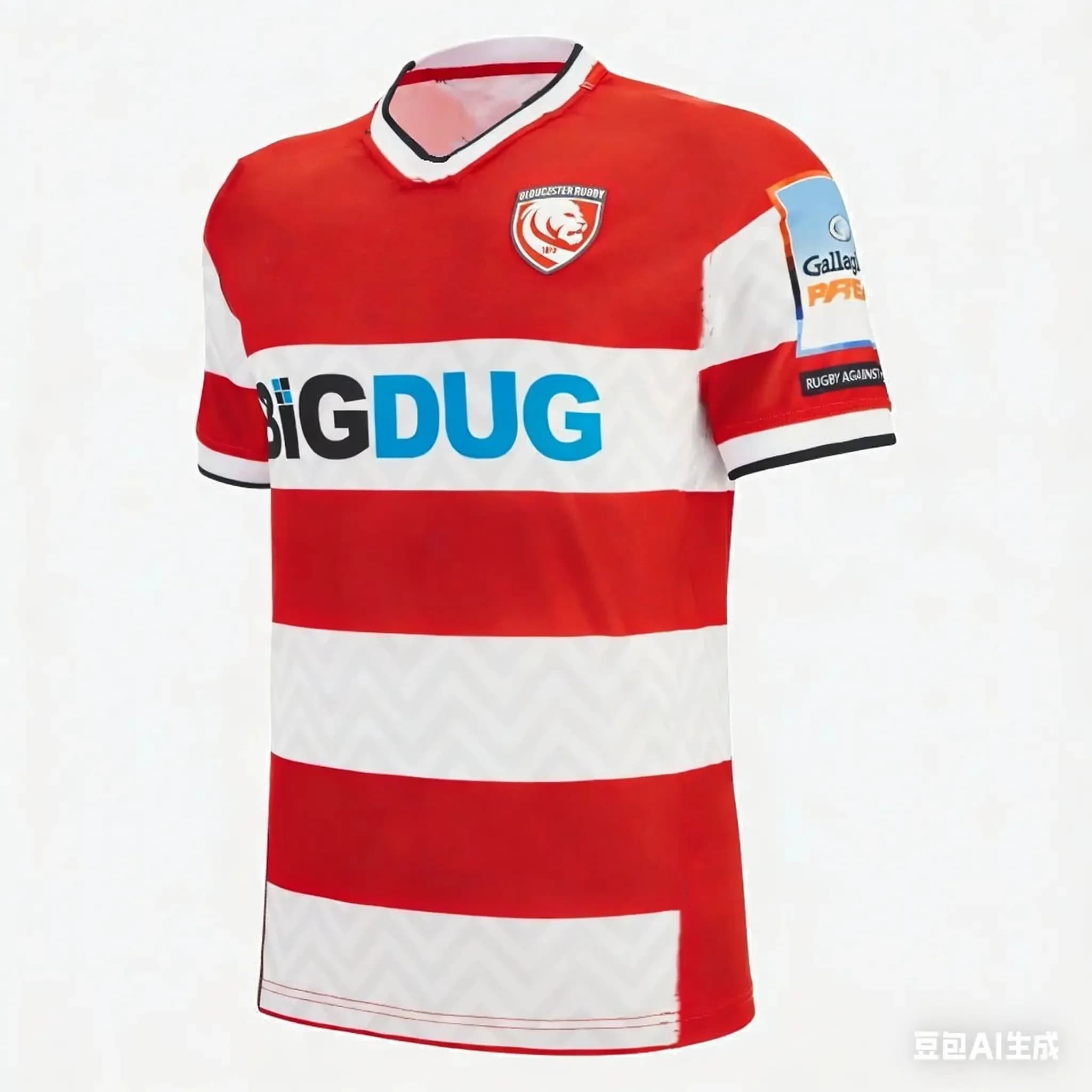 Nuovi Arrivi 2026 Maglia Sportiva Rugby Inghilterra Gloucester da Uomo, Maglia da Rugby UK Home ad Asciugatura Rapida, Abbigliamento da Allenamento e da Spiaggia per Uomo Inghilterra