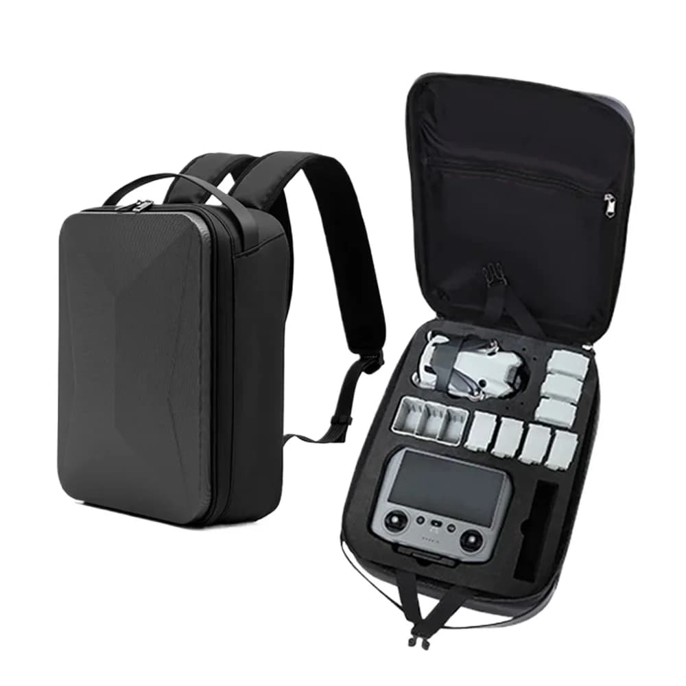 Zaino per drone per DJI Mini 4 Pro/Mini 3 Pro/Mini 3, borsa rigida per DJI RC 2/RC-N2, accessori universali per il controllo.