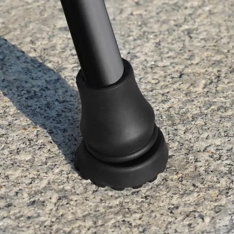 1/3/5pcs Tappo in gomma antiscivolo Bastone da passeggio Stampella Canna Cuscinetti inferiori Copertura Protezione Arrampicata Escursionismo Trekking Palo Punta