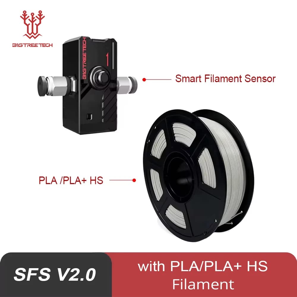 BIGTREETECH SFS V2.0 Intelligent Filament Sensor Break Detection Module with PLA Plus for 3D Printer Parts Ender 3 Voron V2.4 FDM