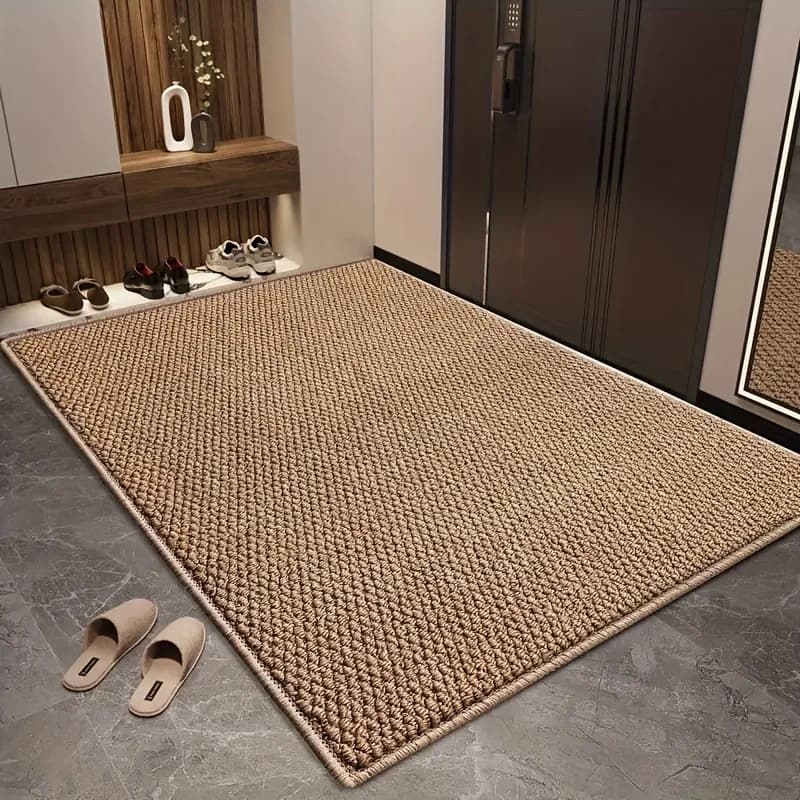 Imitation Bath Mat Sisal Inlet Door Mat Cat Anti-scratch Mat Can absorb water Remove mud and sand