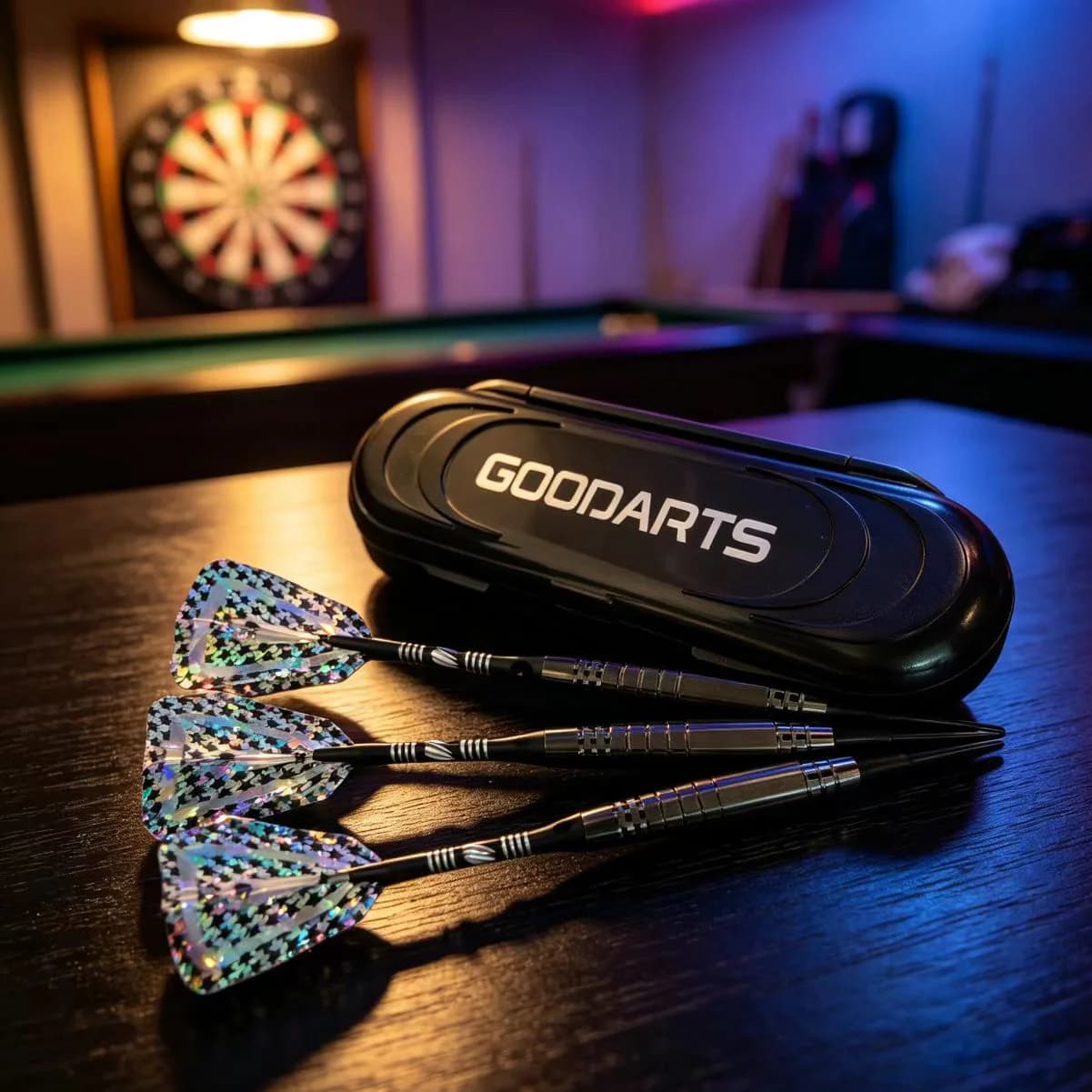 Professional Soft Tip Dart for Electronic Dartboard Star Dart Flights Metal Darts with Plastic Box for Indoor Game Entertainment