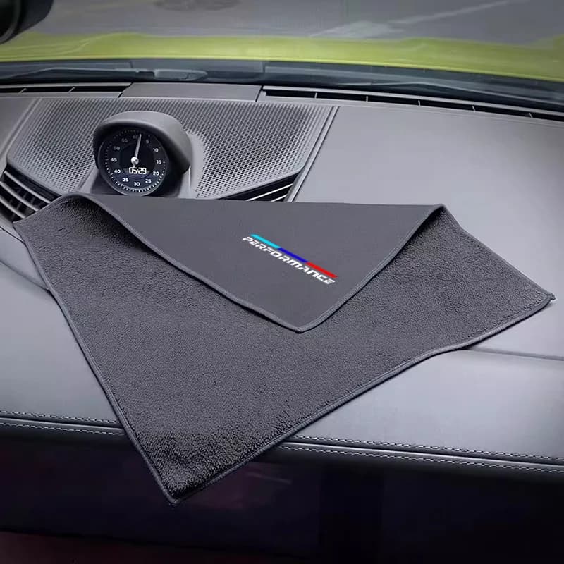 Soft Brush for Cleaning Auto, Tool Remove Powder, Microfiber Cloth Scamosciata for BMW M E46 E90 E60 F30 F10 E39 E36 F20 G30