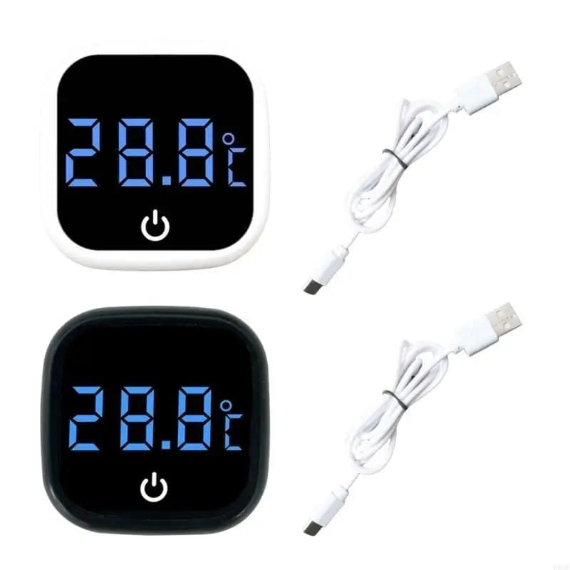 Termometri digitali per acquari che garantiscono crescita sana con batteria ricaricabile e misurazione precisa B95B