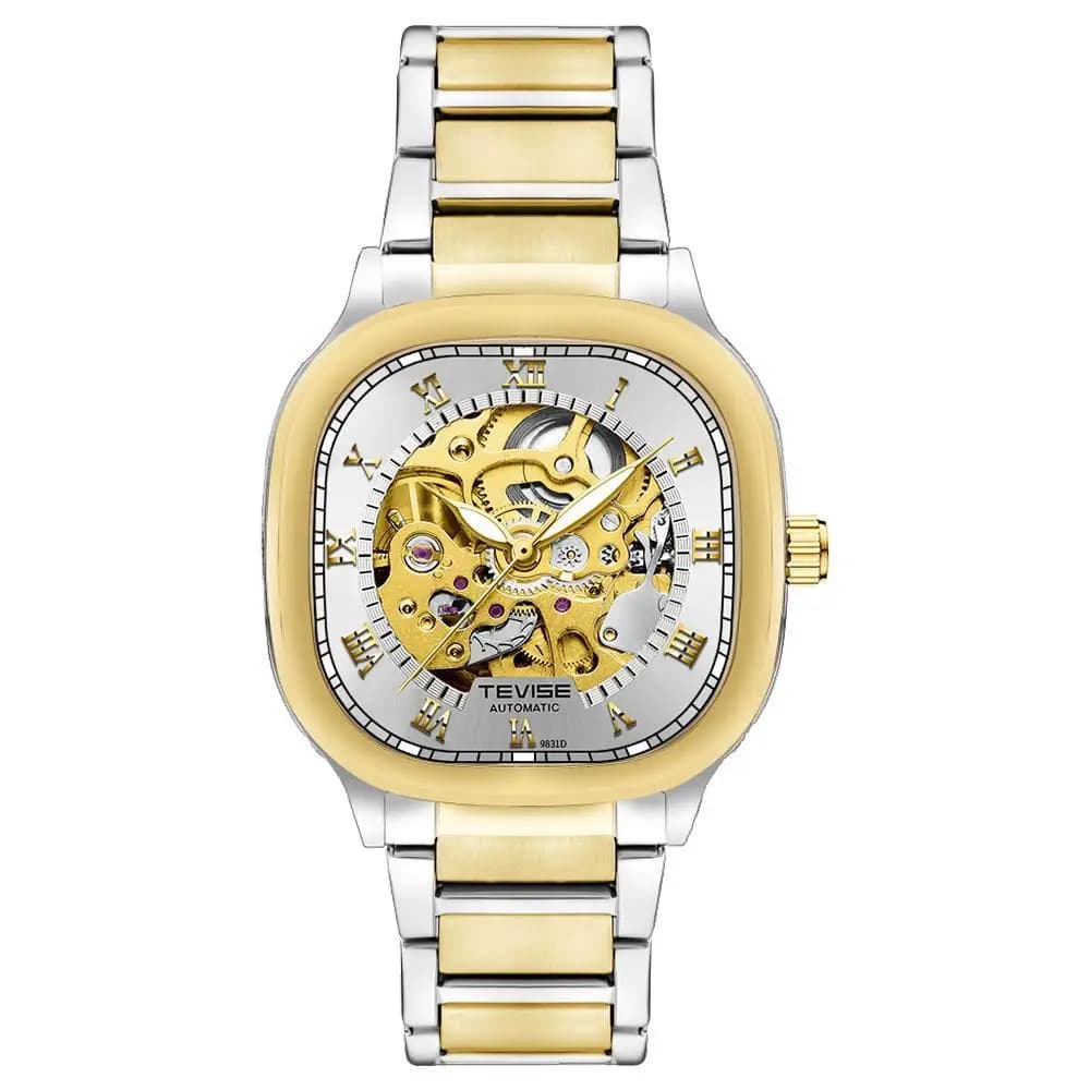 Orologio Meccanico Automatico da Uomo | Orologio da Polso Resistente e Alla Moda per Uso Quotidiano