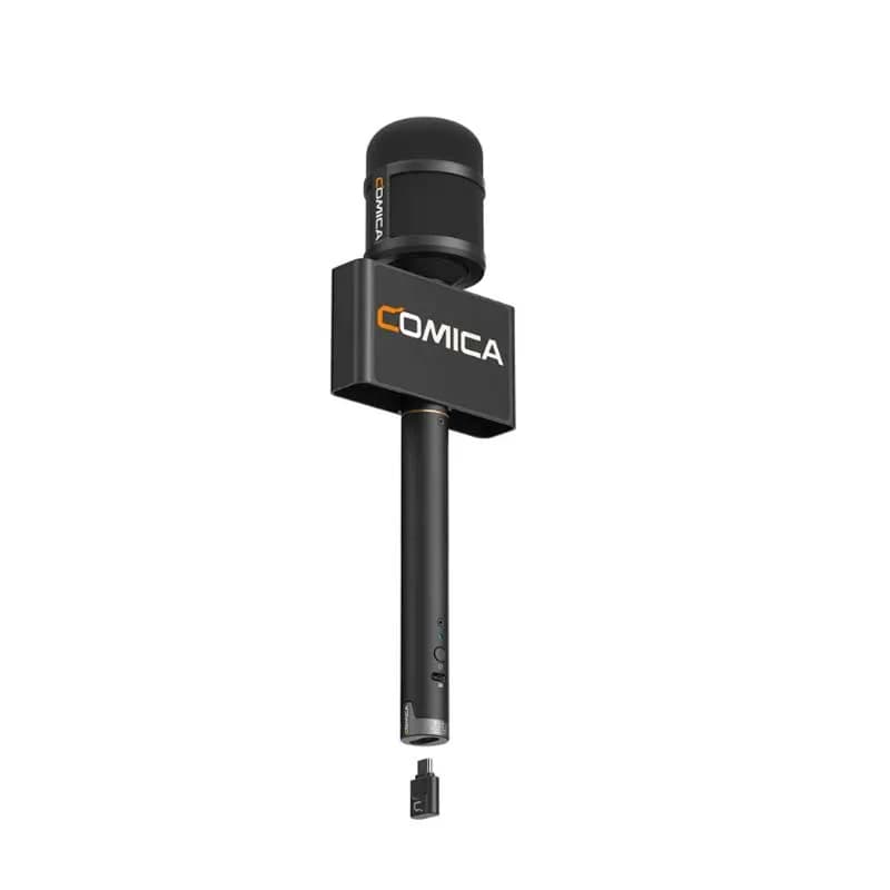 COMICA Revo S 48kHz 24bit Microphone for wireless interviews for smartphones and computers Recording live streaming interviews