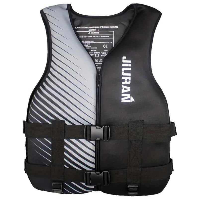 Adults Slim Neoprene Life Jacket Adjustable Buoyancy Vest For Sea Rock Fishing Boating Water Rescue