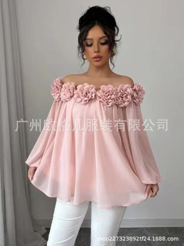 Top Senza Spalline Chic e Sexy, Bustier Floreale con Volant in Pizzo, Top Romantico per Feste, Blusa Casual Estiva da Spiaggia