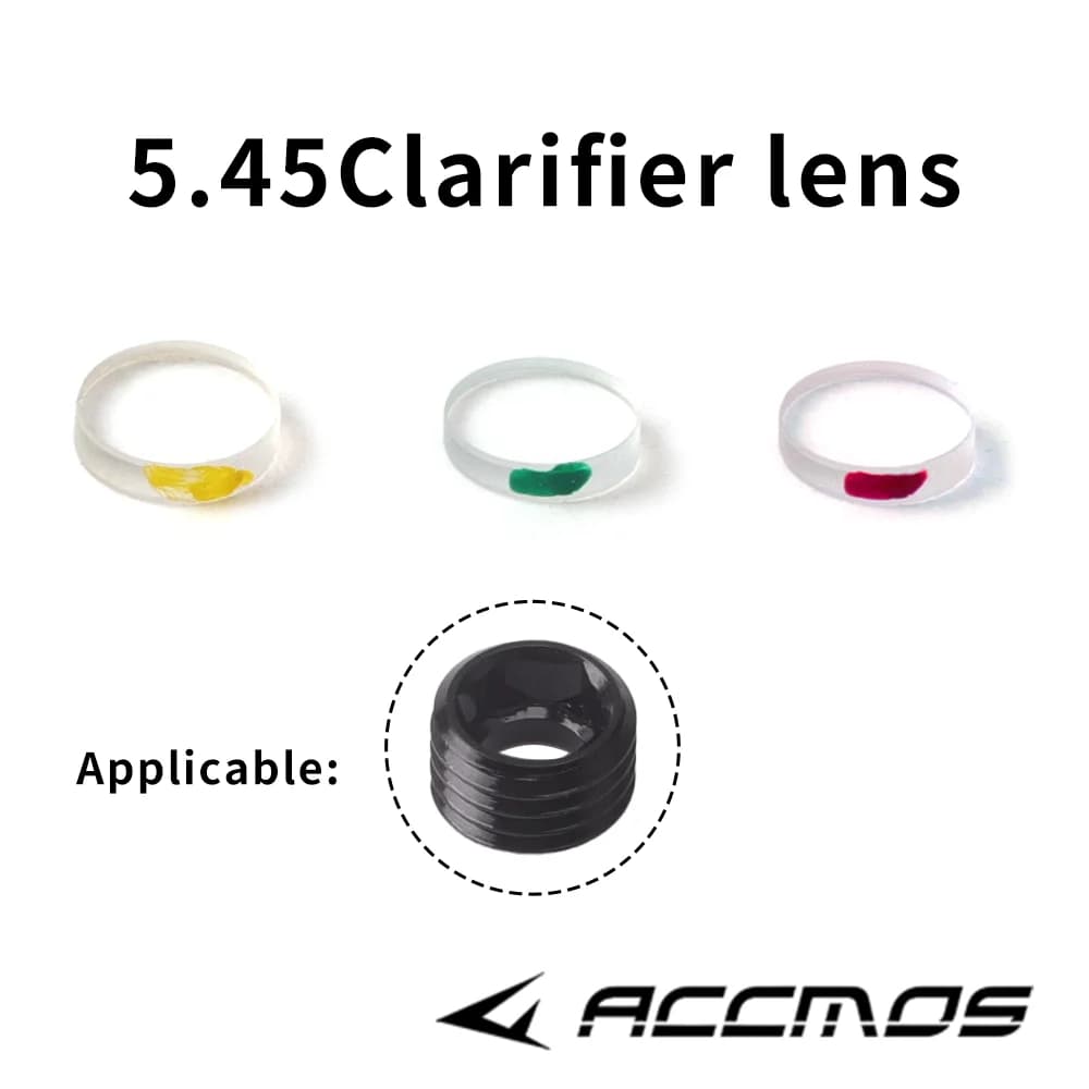 Tiro con l'arco Arco composto Freccia Peep Core Lenti per mirino per caccia Tiro al bersaglio Accessori per avvistamento