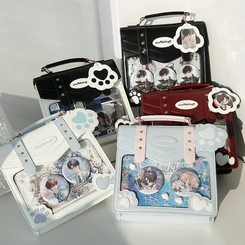 Sweet Kawaii Backpack Crossbady Bolsos Cute Ita Mochila Original Daily Using Mochilas Mujer Square School Bag