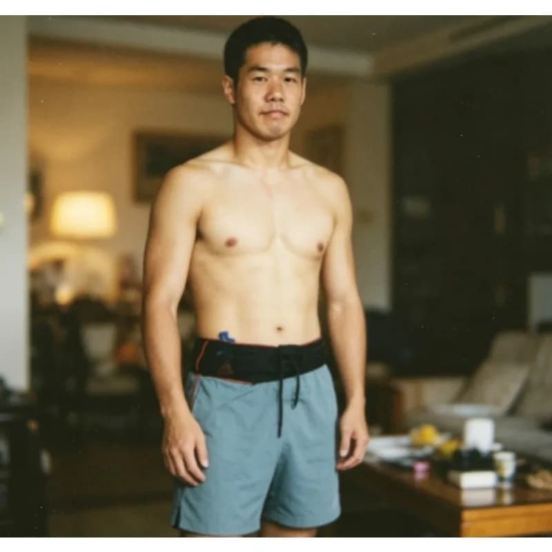 Pantaloncini da Allenamento a Due Strati per Uomo, Esterno Largo e Interno Aderente, Asciugatura Rapida per Allenamenti Estivi, Boot Camp e Corsa nel Parco