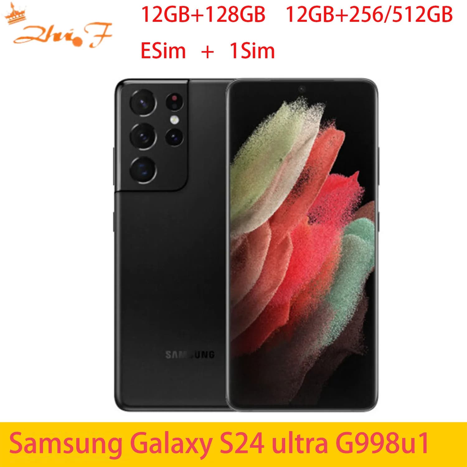 Samsung Galaxy S21 Ultra 5G G998U G998 ROM 128GB/256GB/512GB Snapdragon NFC Octa Core Telefono Cellulare 5G Sbloccato